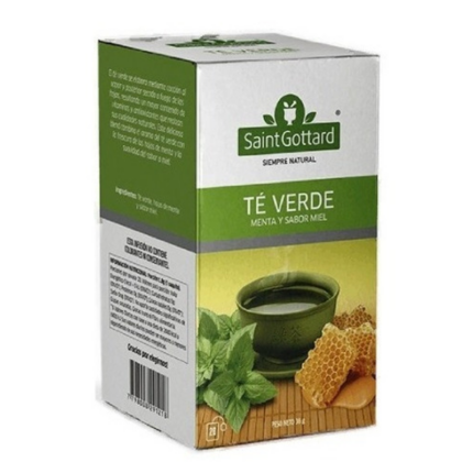 TÉ VERDE MENTA Y MIEL x 20 SAQUITOS