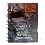 CUADERNOS JEANS 192 HOJAS RAYADOS - Imagen 2