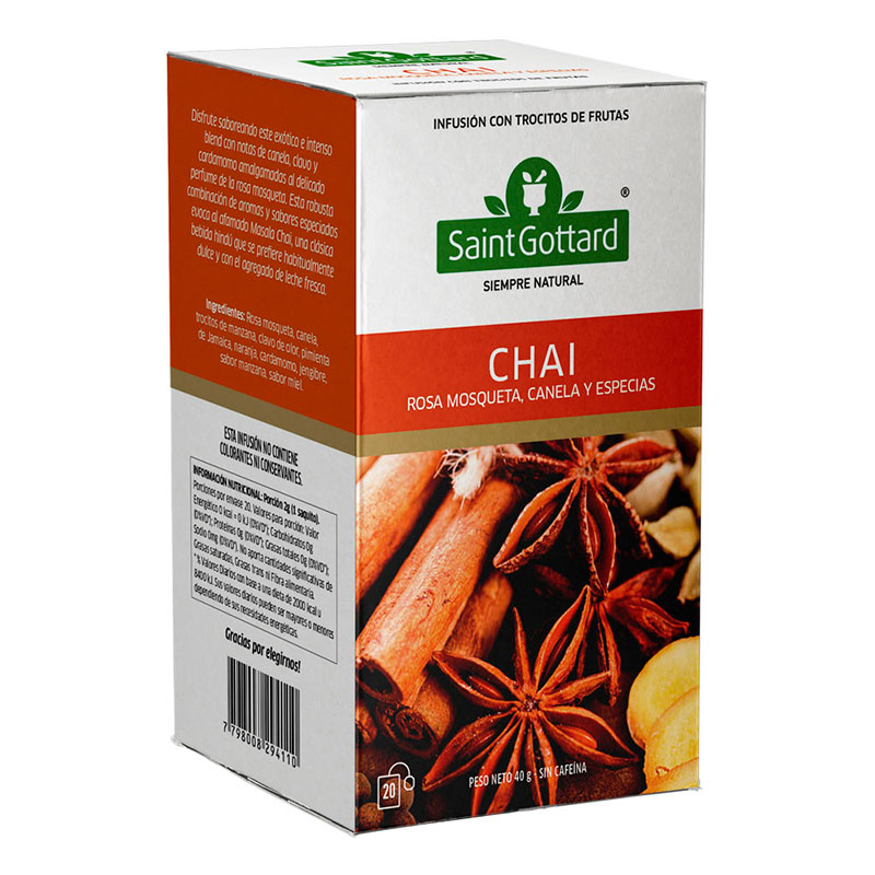 Diapositiva8 TE CHAI ROSA MOSQUETA Y CANELA Y ESPECIA x 20 SAQUITOS - Imagen 1