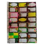 HOJA ROTULO 1 LAMINA x 24 UNI - FLUOR