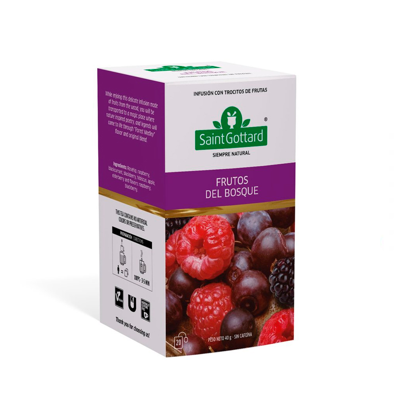 a14 FRUTOS DEL BOSQUE X 20 SAQUITOS - Imagen 1