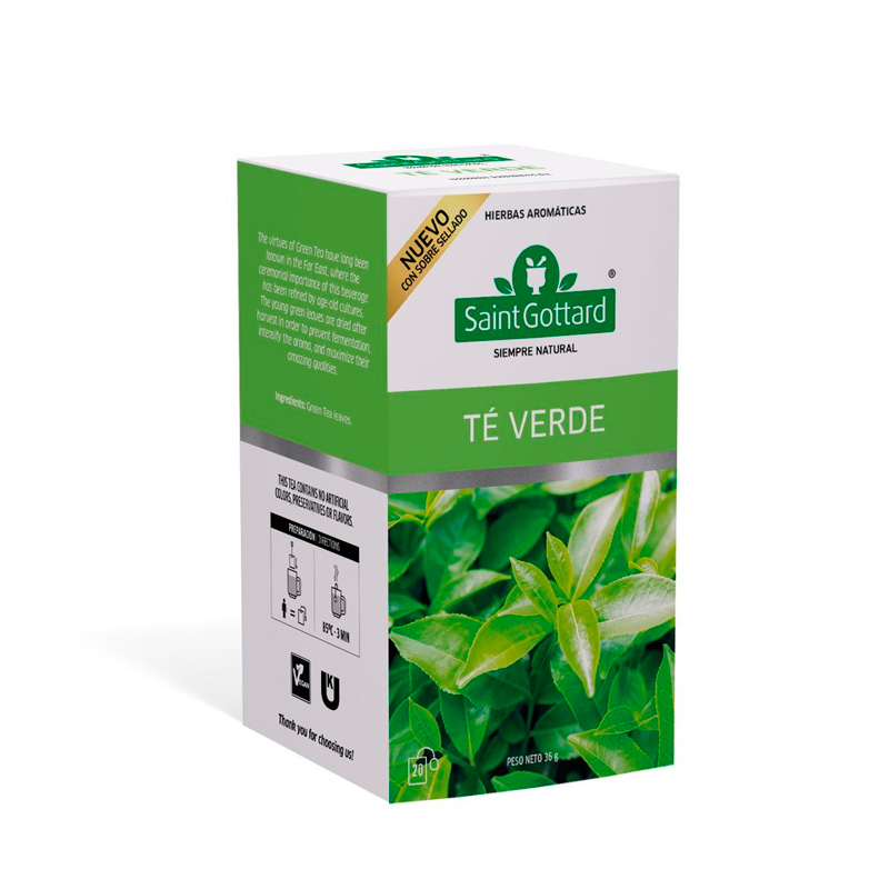 TE VERDE x 20 SAQUITOS DE 20 GRS C/U