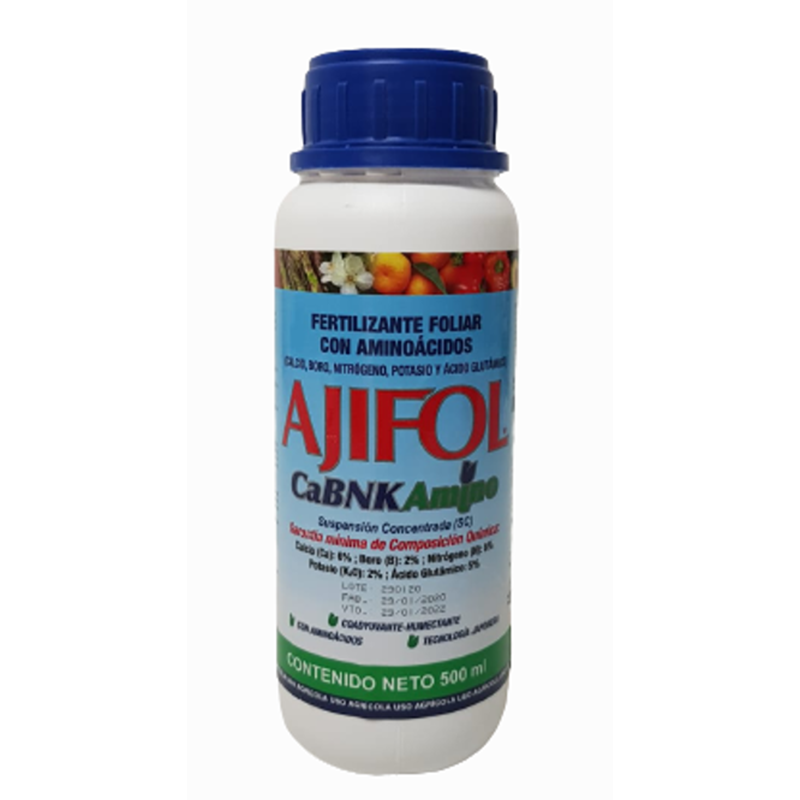 ajifol AJIFOL CABNK FERTILIZANTE FOLIAR x 500 ML - Imagen 1